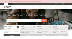 Desktop Screenshot of enom.com