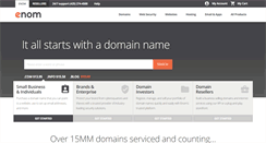Desktop Screenshot of admin.enom.com